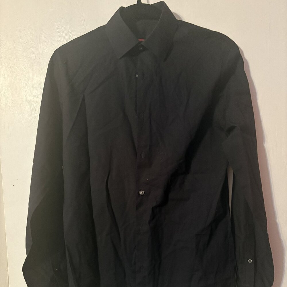 Black dress shirt